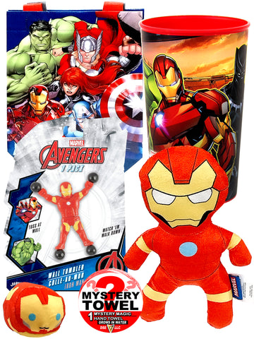 Ironman Squeeker Plush Toys Essentials with Bonus DSE Mystery Towel