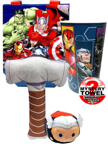 THOR Squeeker Plush Toys Essentials with Bonus DSE Mystery Towel