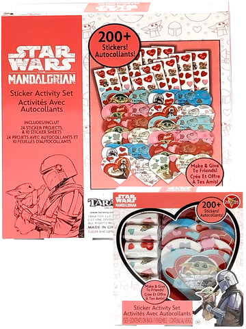 Star Wars 3pc Valentines Activity Set Essentials with DSE Bonus Mystery Towel for Kids