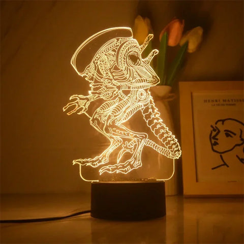 Star Wars LED 3D Illusion Night Light, Decor Table Light in Warm White