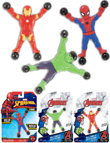 Spiderman Avengers Wall Walker Essentials Set with DSE Bonus Mystery Towel for Kids