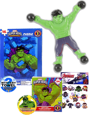 Hulk Wall Tumbler Set Essentials with DSE Bonus Mystery Towel for Kids