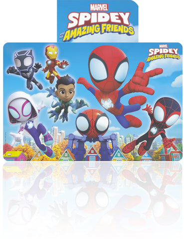 Spidey and his Amazing Friends 2 PACK Placemat Essentials with DSE Bonus Mystery Towel for Kids
