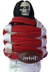 BNC's Mummys NFL Team Colors Player paracord Keychain - Atlanta Falcons Colors