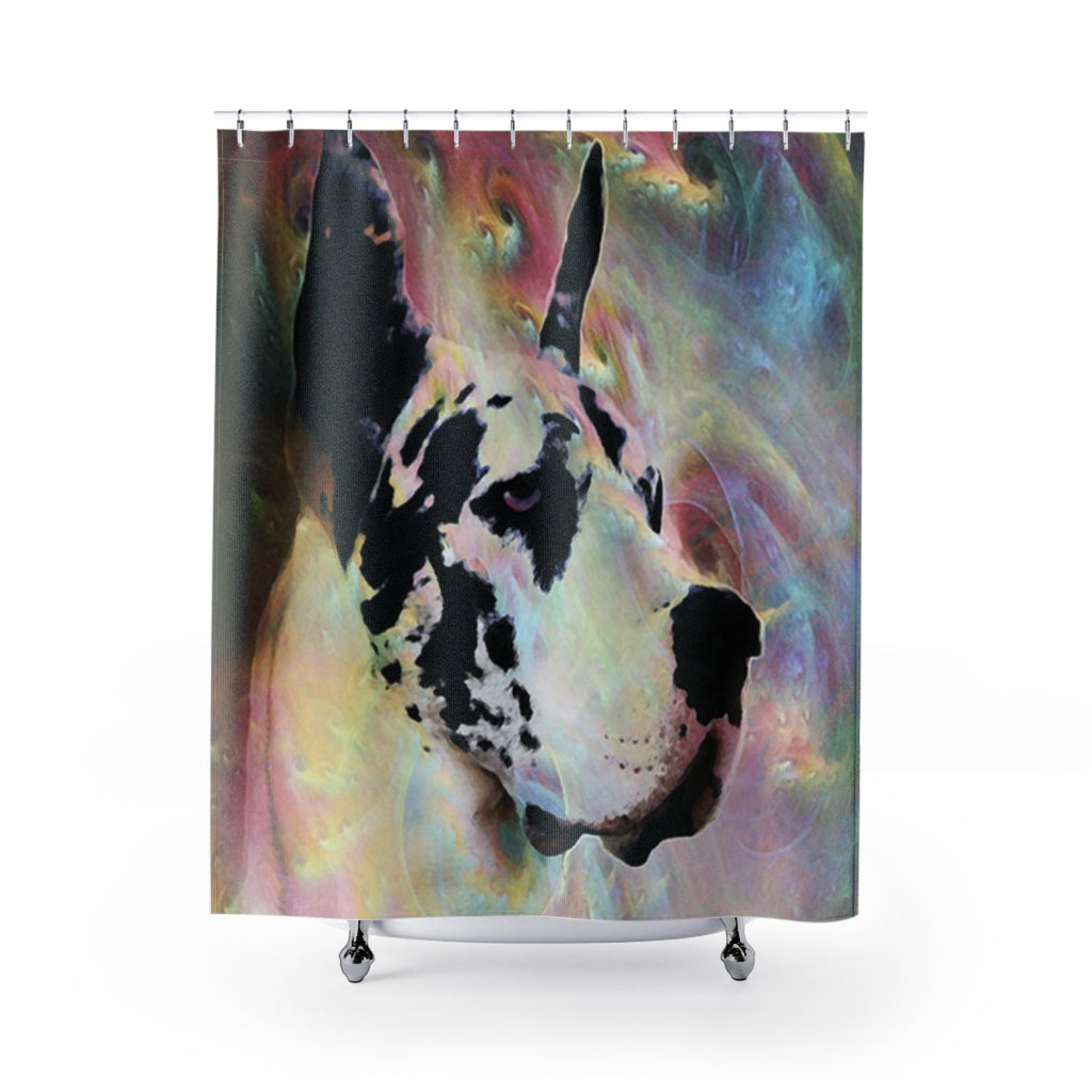 DSE's Creations Great Dane Shower Curtain