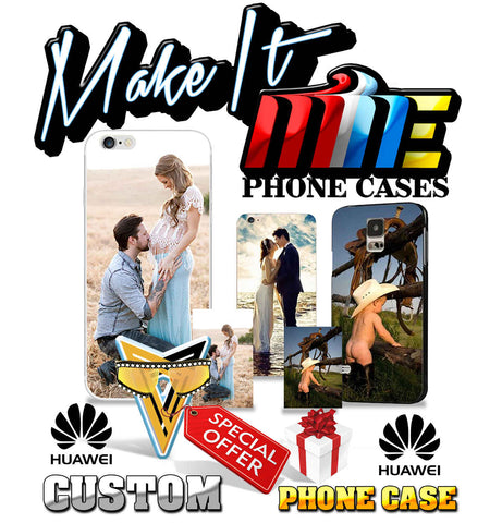 "Make It Mine" Photo Soft TPU for Huawei P8 Lite Clear Custom Phone Case 5.0 inch for Ascend P8 Lite Shell Clear Thin 0.5mm Back Cover