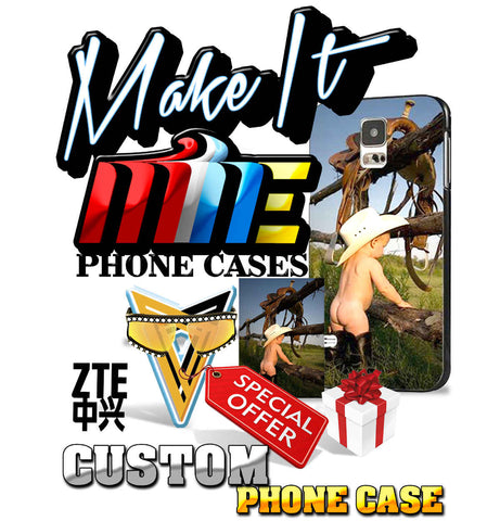 DSE's "MAKE IT MINE" Custom Transparent Hard Cases For ZTE Phones