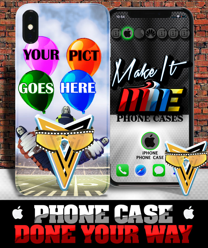 DSE's "Make it Mine" Custom Soft Silicone Phone Case For Apple iPhones