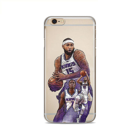 NBA basketball team Jordan Kevin Sports Soft Silicone Transparence Phone Case Coque For iphone 7 8Plus X 6S 6Plus 5S SE Cases