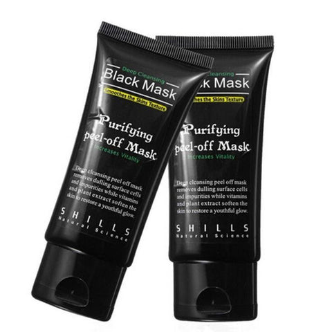 FREE PLUS SHIPPING OFFER-Black Mask Deep Cleansing Purifying Peel Off Blackheads Facial Mask