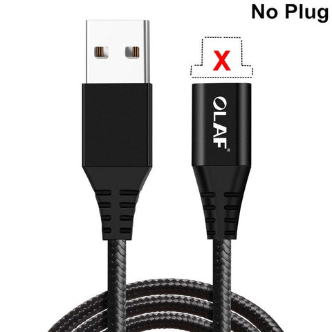 USB Magnetic Fast Charging Phone Cable 3in1-Micro/Type-C/Lightning