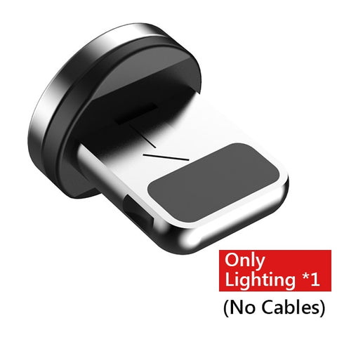 NOHON 2 in 1 Fast Magnet Charging Cable BLACK 1M/3FT-2M/6FT For-Lightning/Micro/Type C