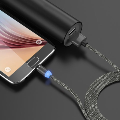 USB Magnetic Charging Cable with LED Indicator Light_USA